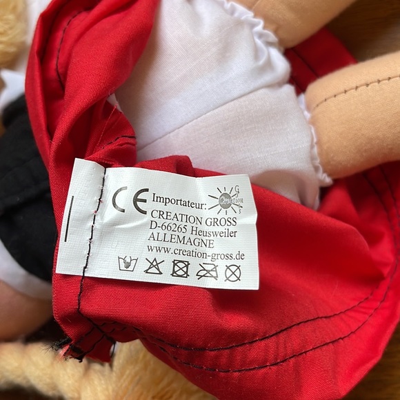 Alsace Traditional Costume Doll Cloth Souvenir Germany Creation Gross D-66265 - Picture 6 of 7